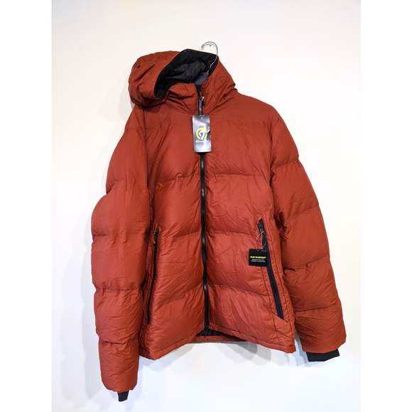 brown champion jacket